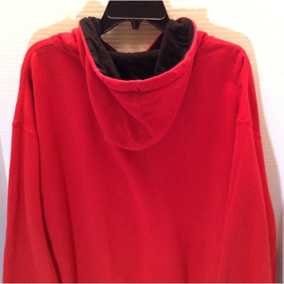 Ohio State Buckeyes Hoodie Men L Red Sweatshirt Pullover Logo Football Gorpcore - Picture 8 of 12